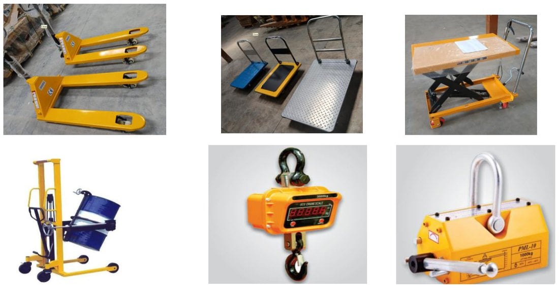 Material Handling and Storage Equipment range cover